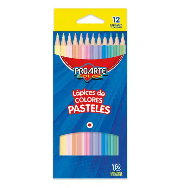 Proarte Lápiz Largos Color Pasteles