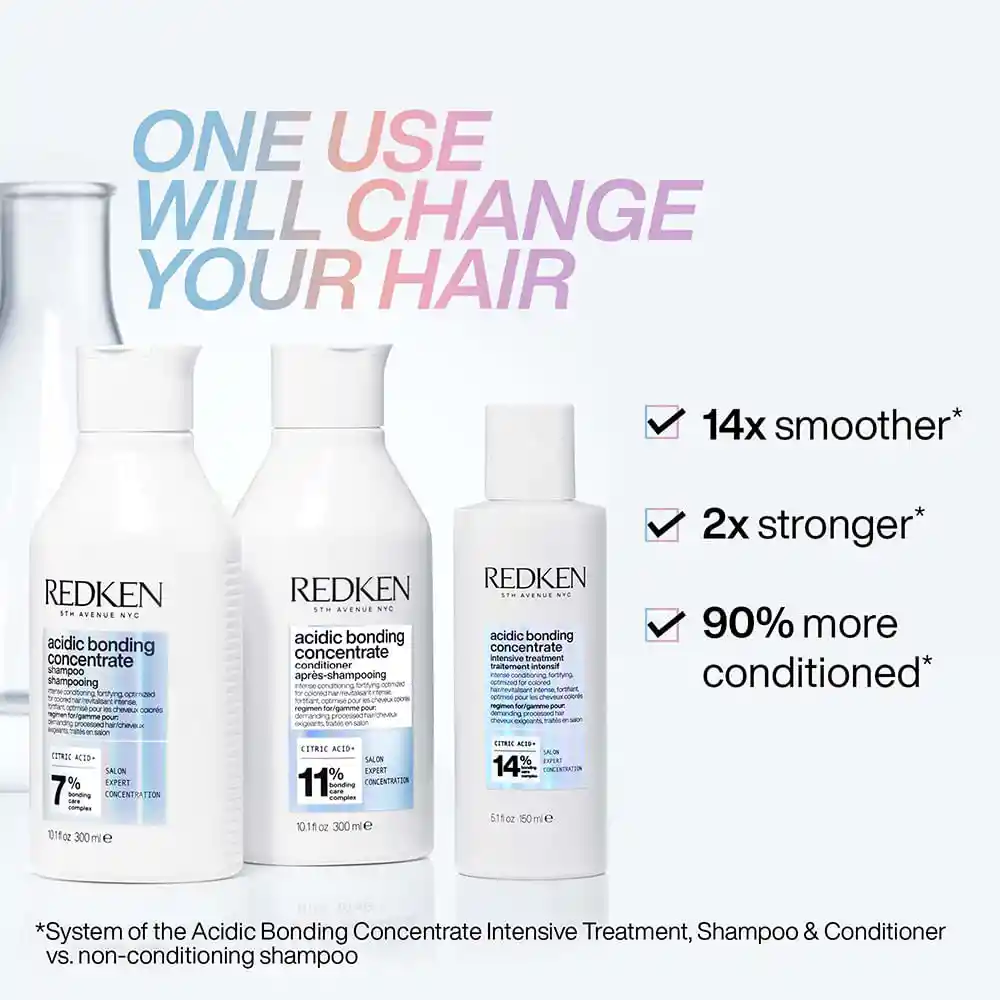 Tratamiento Intensivo Reparador Abc Cabello Dañado Acidic Bonding Concentrate 14% 150 Ml Redken