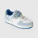 Zapatillas Urbana Cambia de Niño Blanco/Azul Talla 34 Colloky