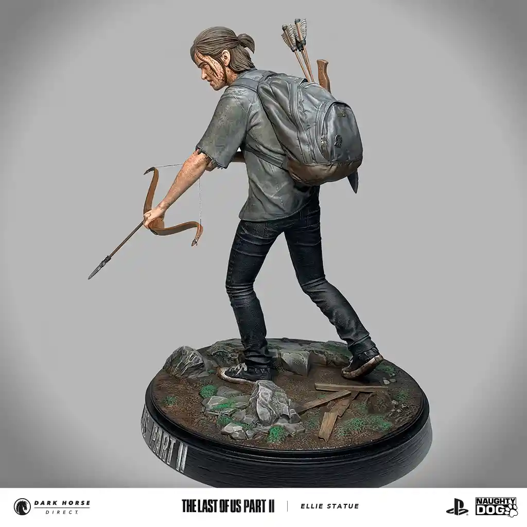 The Last of us Figura de Colección Part II Ellie With Bow Dark