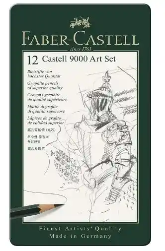 Faber Castell Lápiz Técnico Estilo Metal 9000 119065