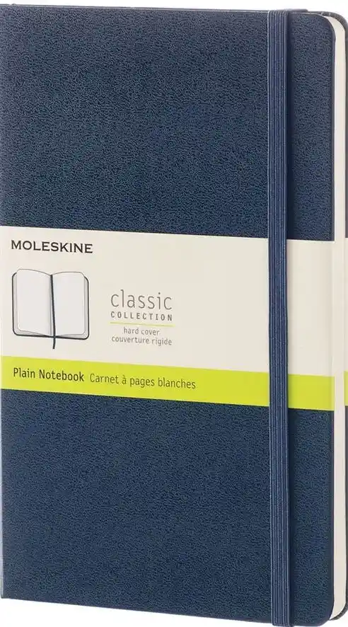 Cuaderno Clasico (Grande Azul Lisa)