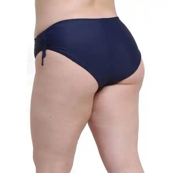 Bikini Calzón Ajustable Caderas Azul Marino Talla XXL Samia