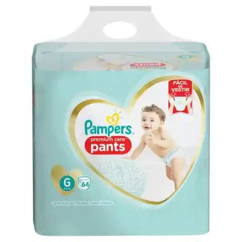 Pampers Pañales Pants Premium Care Talla G