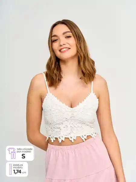 Index Polera Sin Manga Emacra Color Blanco S S25