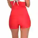 Bikini Short Estilo Hot Pant Rojo Talla M Samia