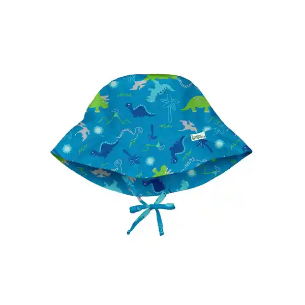 Sombrero Con Filtro Uv Bucket Azul Dino - 0-6 Meses