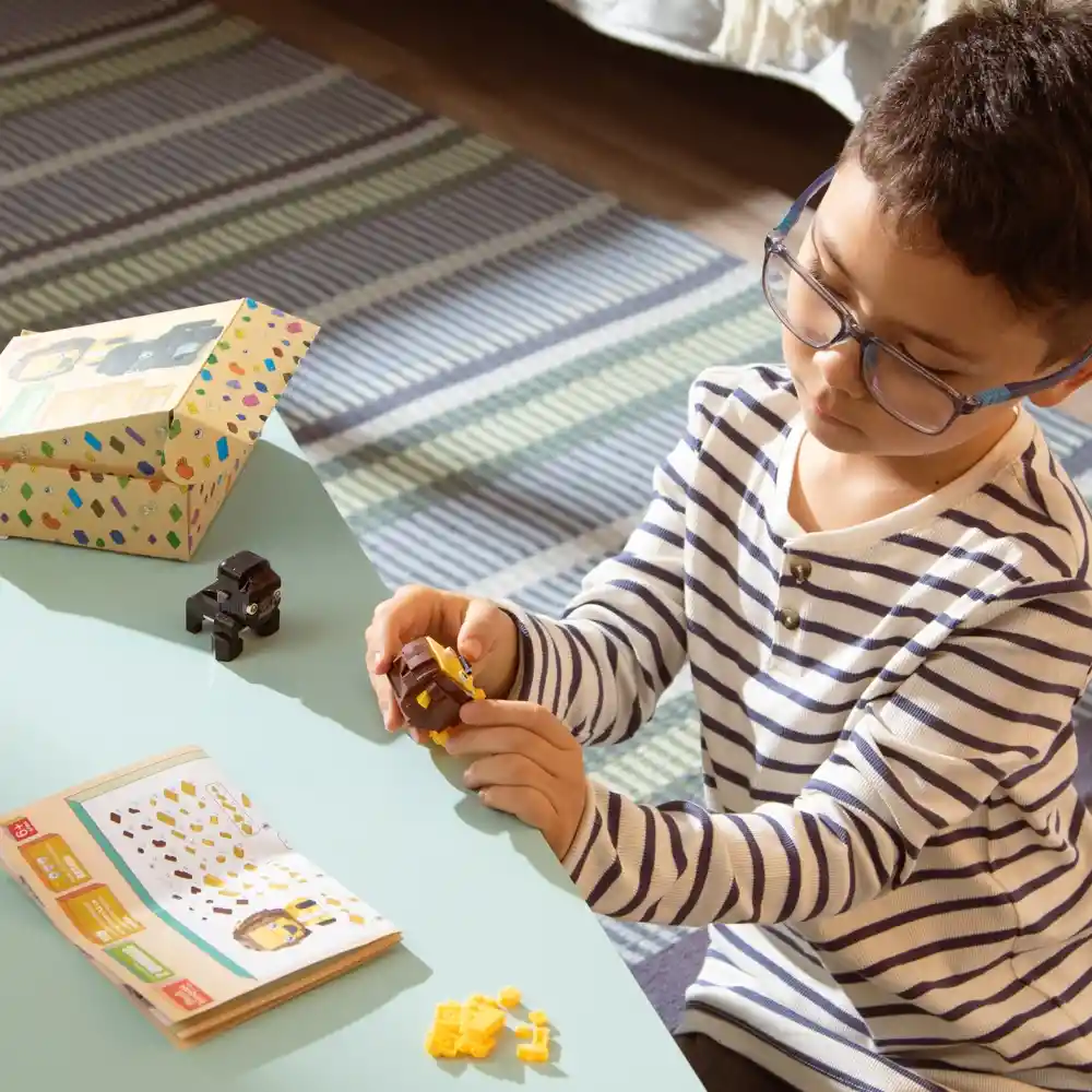 Set Juego Contrucción León Gorila Casaideas