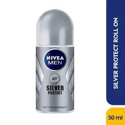 Nivea Men Desodorante en Roll On Silver Protect