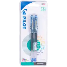 Pilot Boligrafo Tinta Gel Azul 2Un