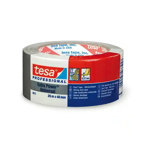 Tesa Cinta Multiuso Gris 25 m x 48 mm