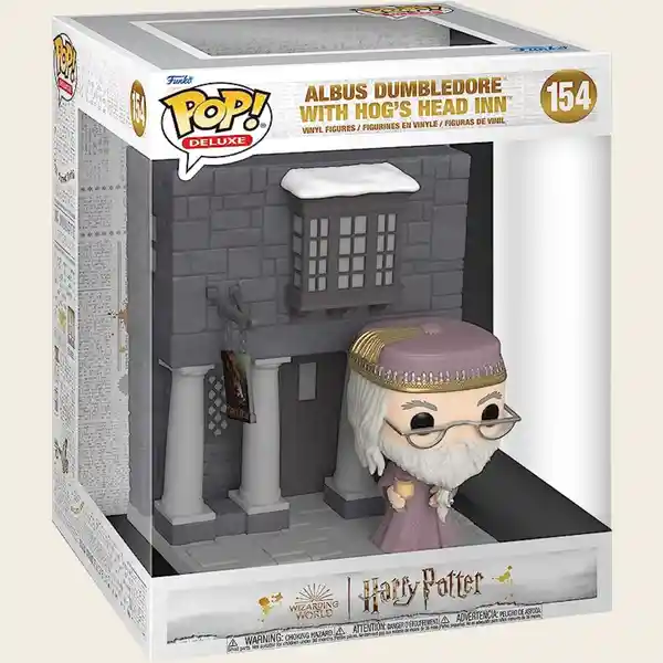 Funko Pop! Figura Colección Deluxe Hp Hogsmeade Hog's Head #154