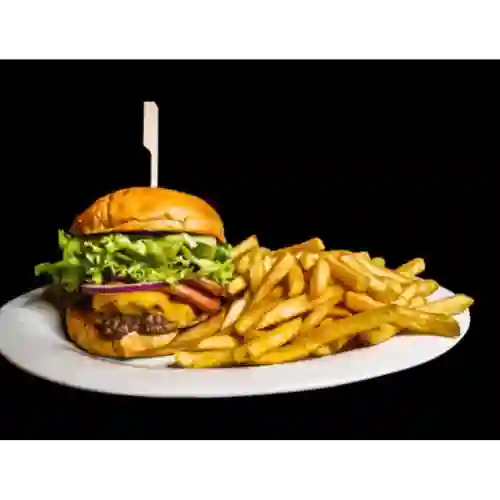 Classic con Papas Fritas