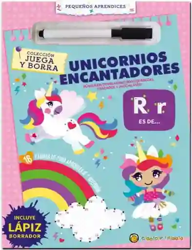 Unicornios Encantadores. Juega y Borra - El Gato de Hojalata