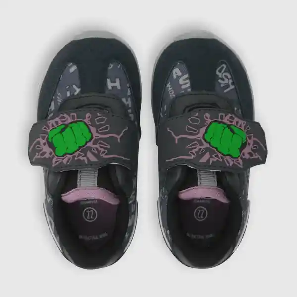 Zapatillas Marvel Hulk Luces de Niño Denim Talla 22 Colloky