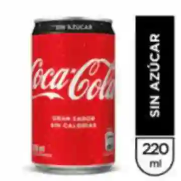 Coca Cola Zero Lata 220 Cc