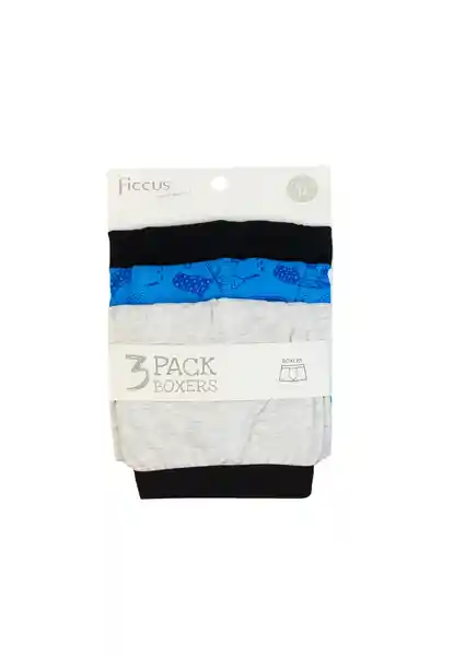 Pack de Boxers Teens Niño Colores Talla 12 - 659