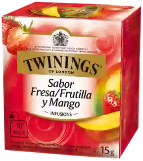 Twinings Infusión de Te Sabor a Fresa Frutilla y Mango 