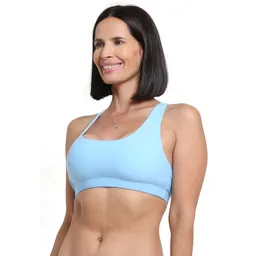 Peto Deportivo Básico Celeste Talla M Samia