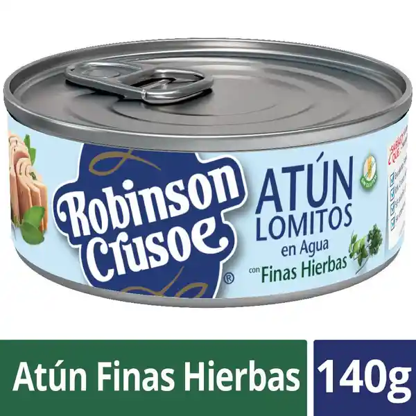 Robinson Crusoe Atún Lomito Finas Hierbas Neto