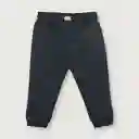 Pantalón Buzo de zo Esencial Niño Navy Talla 3A Opaline