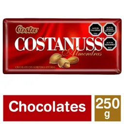 Costa Chocolate Costanuss Almendras