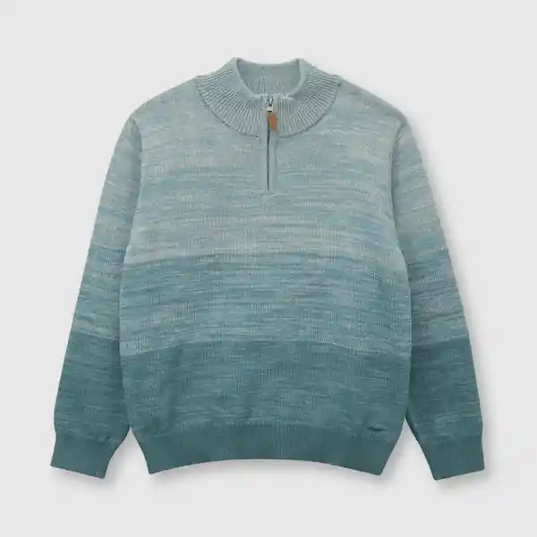 Sweater Degradado de Niño Color Jade Talla 12A Colloky
