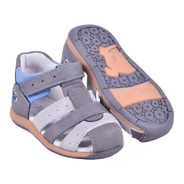 Sandalias Niño Gris Pillin 21