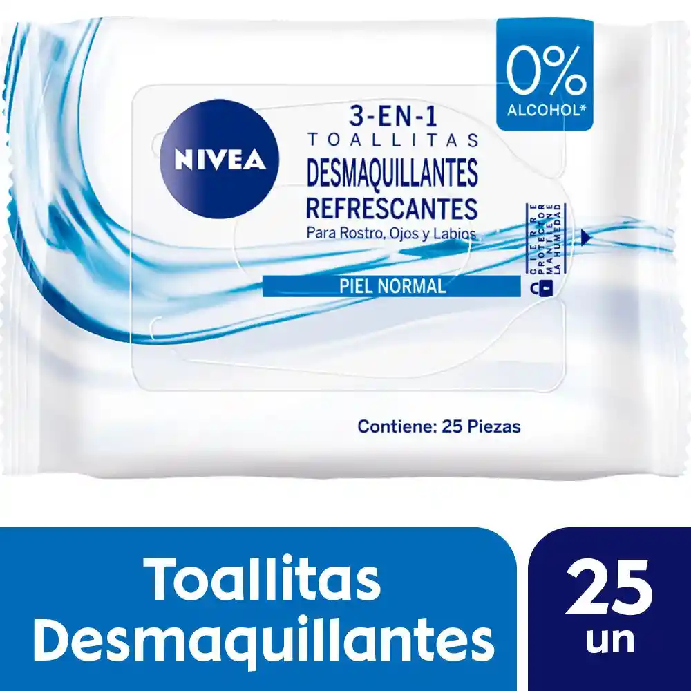 Nivea Toallitas Desmaquillantes Refrescantes