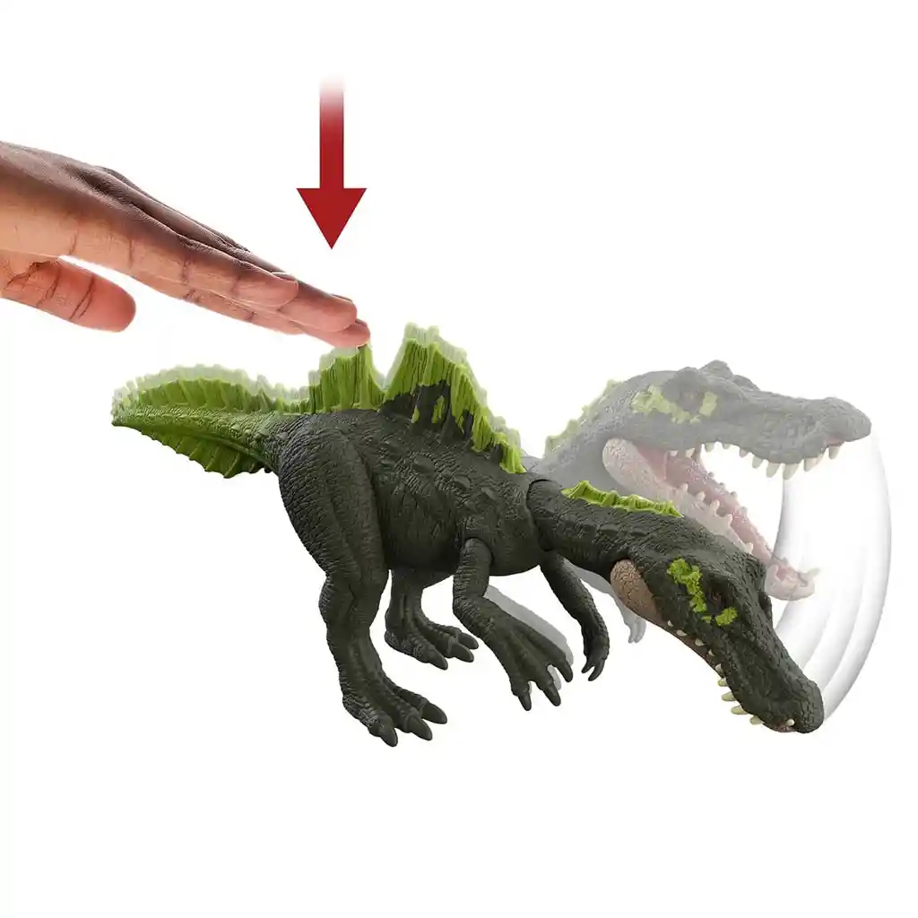 Jurassic World Juguete Ichthyovenator Ruge y Ataca