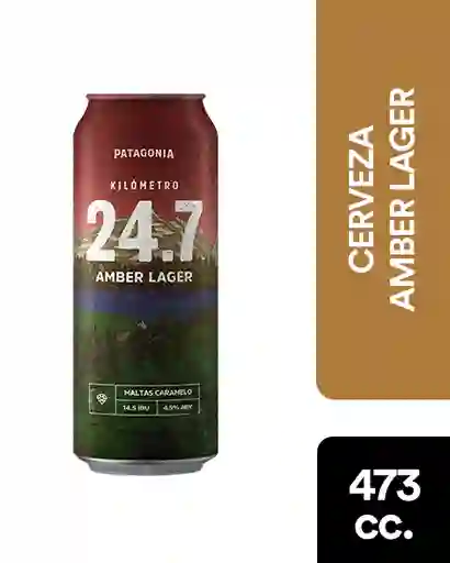 KM 24.7 Cerveza Tipo Amber Lager
