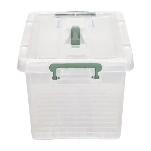 Caja Plástica Con Tapa 20 L Casaideas