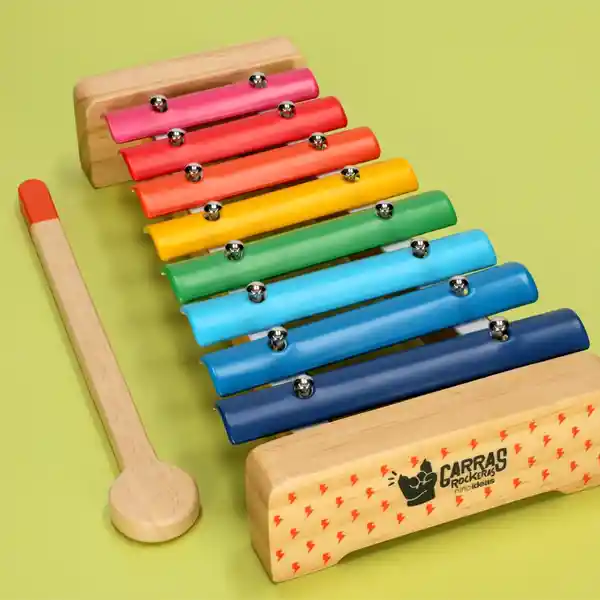 Juguete Metalófono Con 8 Notas
