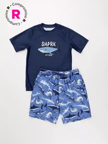 Harvest Pantaloneta Traje Baño Setuv cr Marin Talla 8 V26