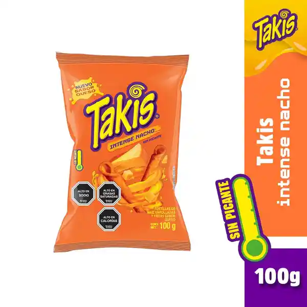 Takis Tortilla de Maíz Enrollada Intense Nacho