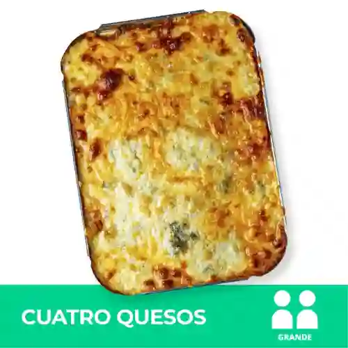 4 Queso Grande + Pancitos de Ajo