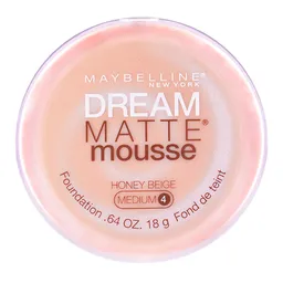 Maybelline Base Dream Matte Mousse Tono Honey Beige 4 Medium