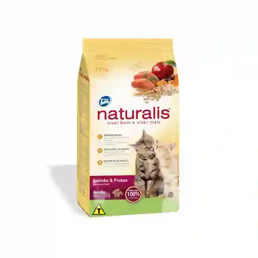 Naturalis Total Alimento Para Gato Adultosalmon & Frutas