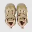 Botines Velcro Elástico Cinta Lateral Niña Beige T. 26 Colloky