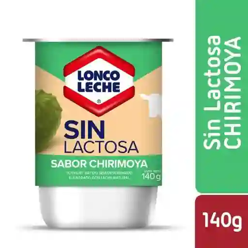 4 x Yoghurt S/Lac Loncoleche 140G Chirimoya