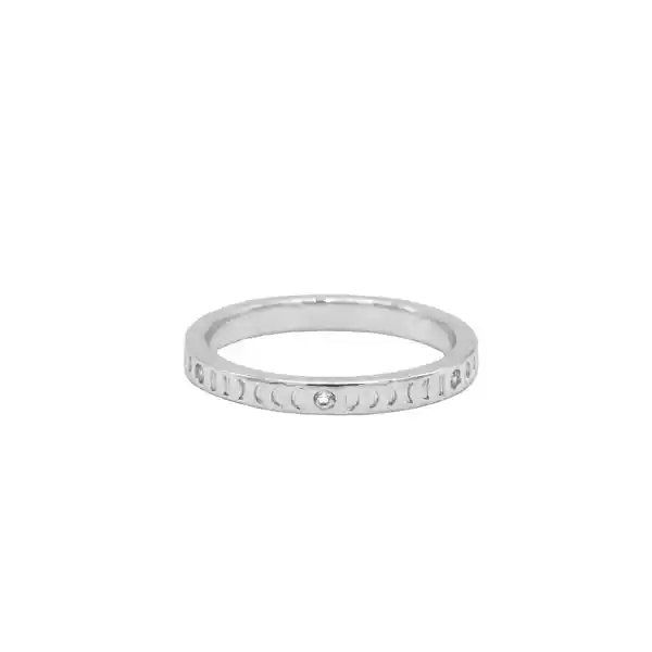 Anillo Lunar Plata Talla 7 Noa Joyas