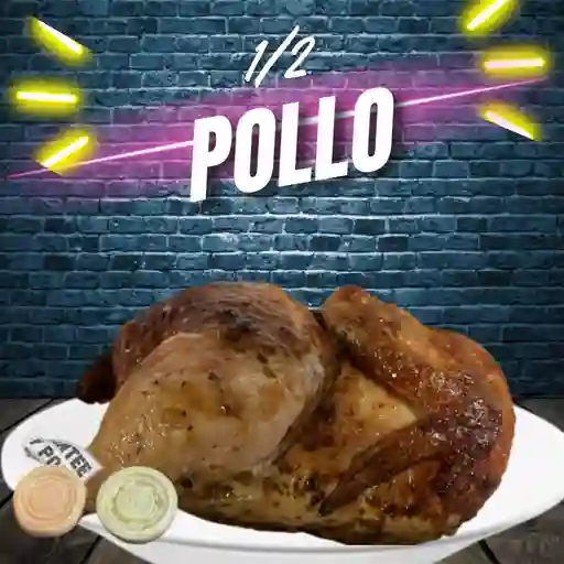 1/2 Pollo asado