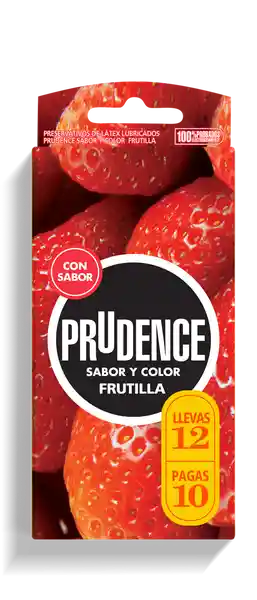 Prudence Preservativo Frutilla