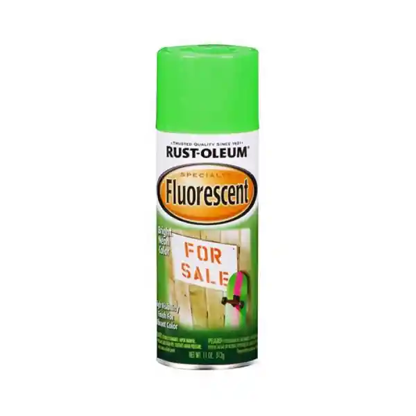 Pintura en Aerosol Fluorescente Verde 312 g