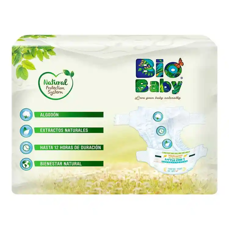 Bio Baby Pañales Desechables Unisex Talla 6