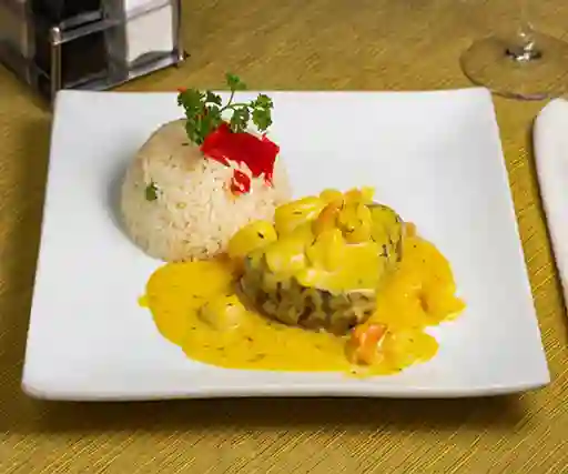 Pescado en Salsa de Mariscos