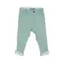 Pantalón Bebe Niña Verde Pillin 3 M