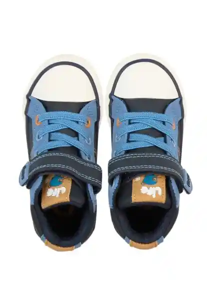 Zapatillas Urbana Caña Principiante Niño Azul 19 834 Ficcus