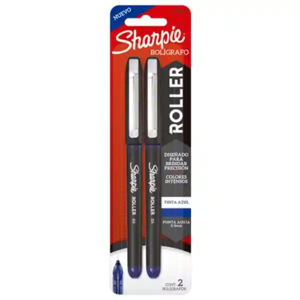 Sharpie Bolígrafo Roller Ball Azul