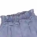 Short Bebe Niña Celeste Pillin 9 M